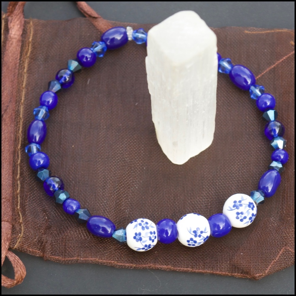 BLUE-ZEN Beaded bracelet